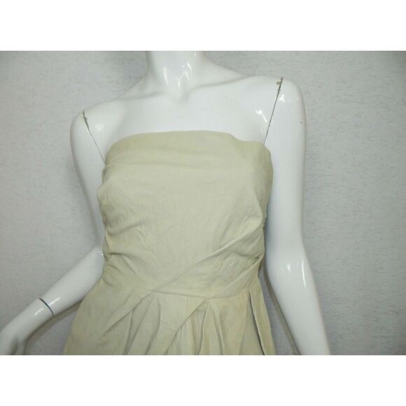 Grai Leather Dress Beige Nude Size Small - Picture 6 of 8